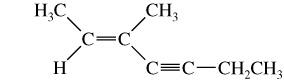 Solved CH3?CBr2?C? C ? CH3 C?CH3 (CH3) 3C?C?C?CH (CH3) | Chegg.com