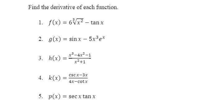 find the derivative of x cube sin x