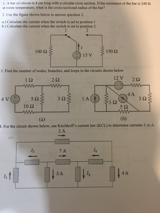 Solved A Bar Of Silicon Is 4 Cm Long With A Circular Cross 