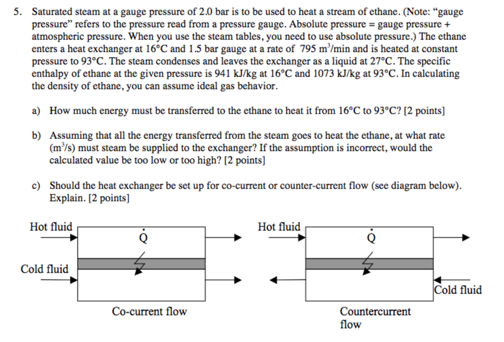 solved-5-saturated-steam-at-a-gauge-pressure-of-2-0-bar-is-chegg