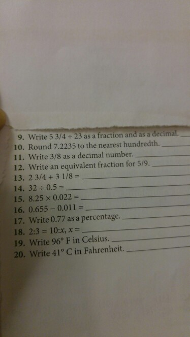 write 5 3 11 as a decimal