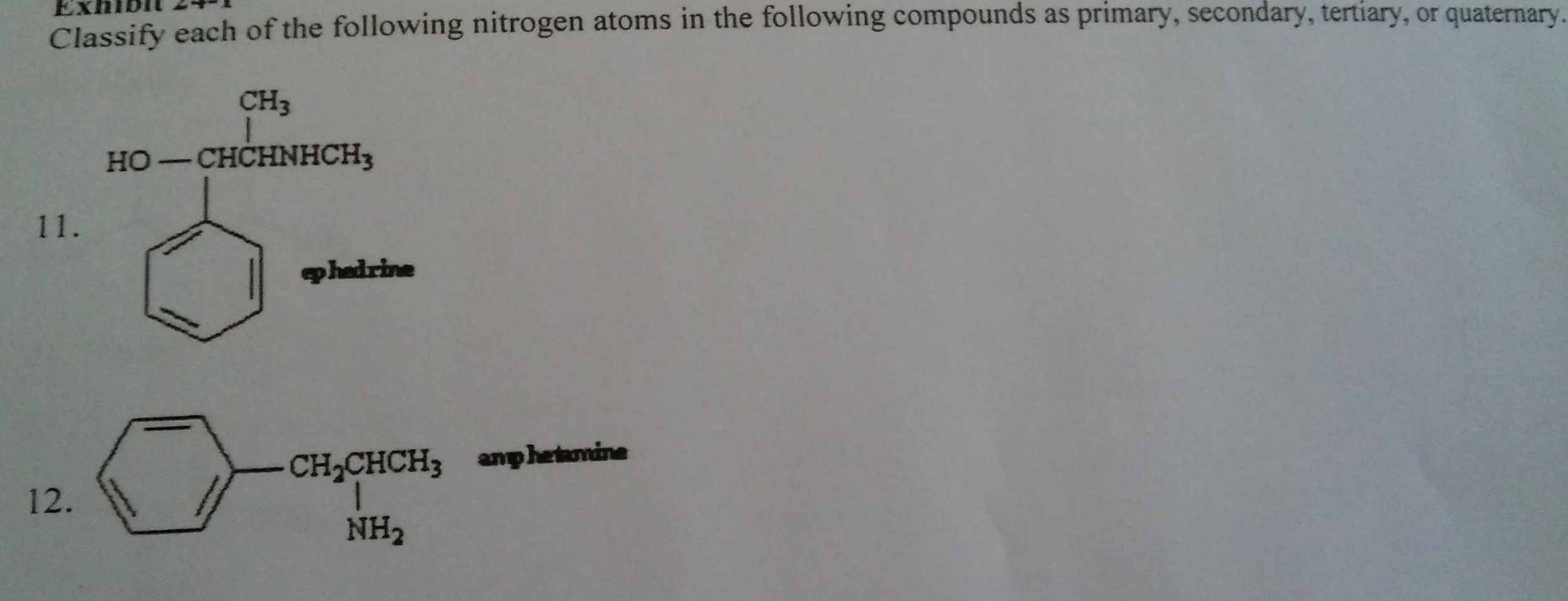 Solved Classify each of the following atoms in the following | Chegg.com