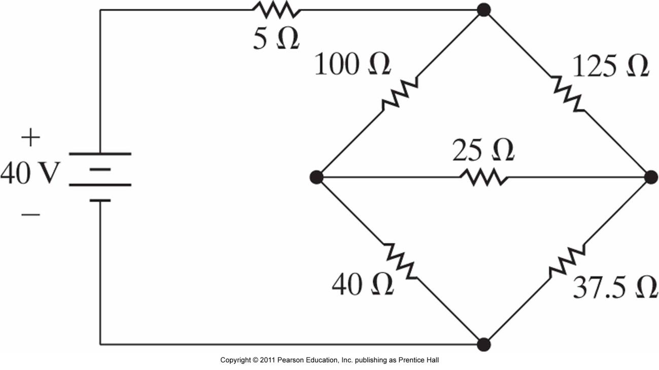 Solved Use Deltawye Conversion To Simplify The Resistor