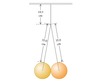 two identical tiny balls of highly compressed