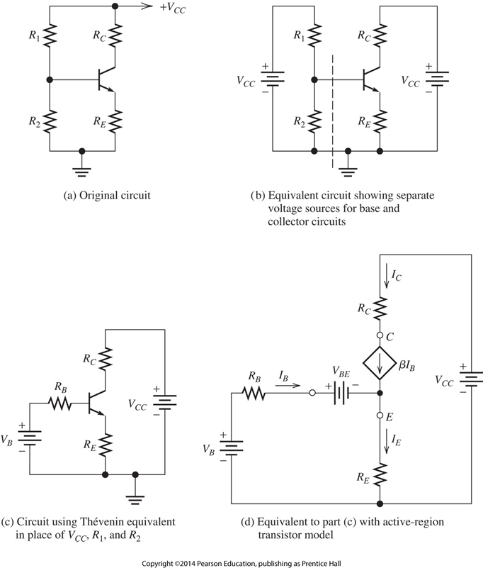 Solved Consider the fourresistor bias network