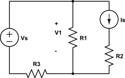 Solved Consider the circuit below where R1=R3=400?, R2=500?, | Chegg.com