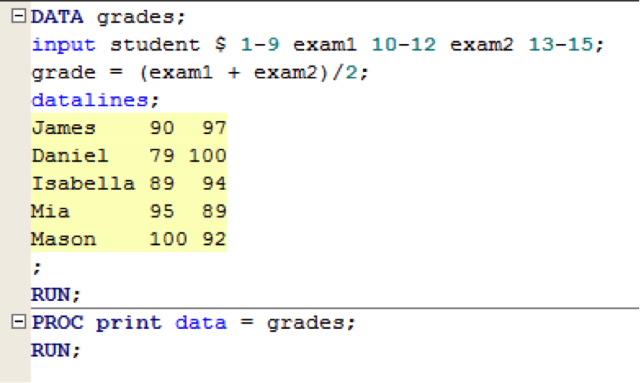 Solved Please Answer Questions 1-3 Using SAS 9.4 | Chegg.com