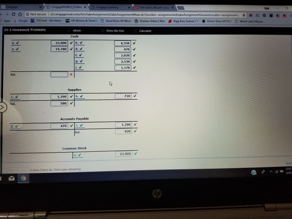 Solved h 2 Homework Problems eBook Show Me How Calculator | Chegg.com