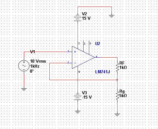 Solved What is the voltage gain of the included op-amp. | Chegg.com