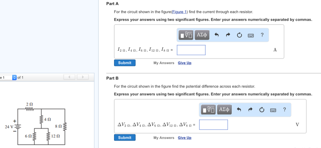 Solved For the circuit shown in the figure (Figure 1) find | Chegg.com