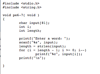 Solved Below C Language Program is working. Here is what I | Chegg.com