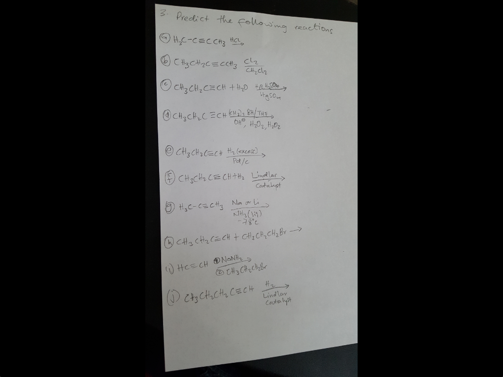 Solved Predict The Following Reactions Chegg Solved Predict The Following Reactions Chegg