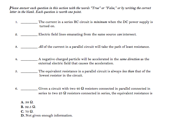 Solved lease answer each question in this section with the | Chegg.com