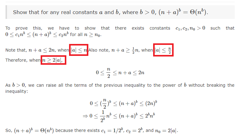 Solved Show That For Any Real Constants A And B, Where B > | Chegg.com