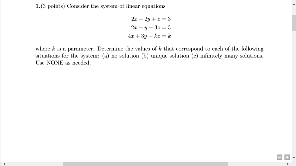 solved-consider-the-system-of-linear-equations-2x-2y-h-3-chegg