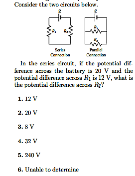 Solved Consider the two circuits below. In the series | Chegg.com