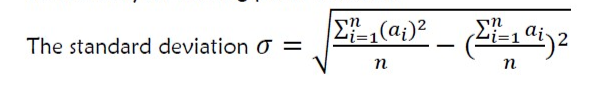 Solved Write a program that calculates the standard | Chegg.com