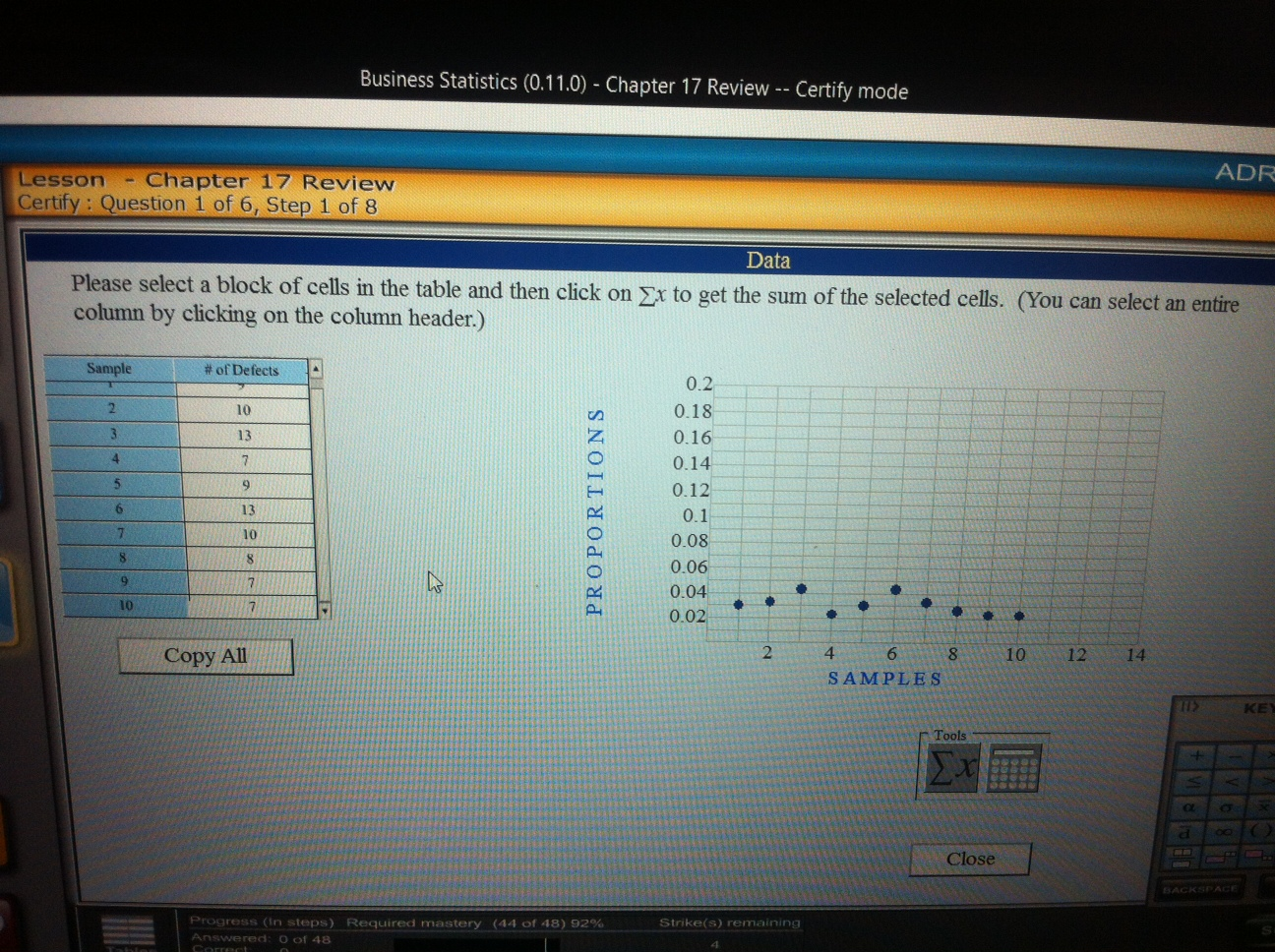 What is the Center Line of the control chart? Colding | Chegg.com