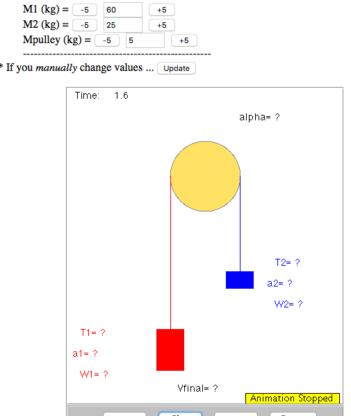 Solved What is the angular acceleration of the pulley " If
