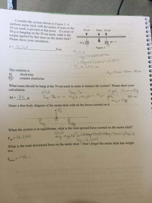 Solved Consider the system shown in Figure 3. A uniform