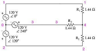 Solved For The Three-phase Circuit Shown In The Figure | Chegg.com