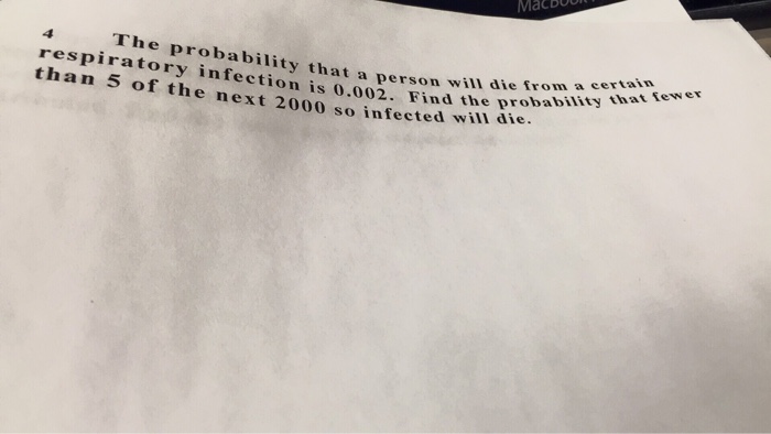 Solved The probability that a person will die from a certain | Chegg.com