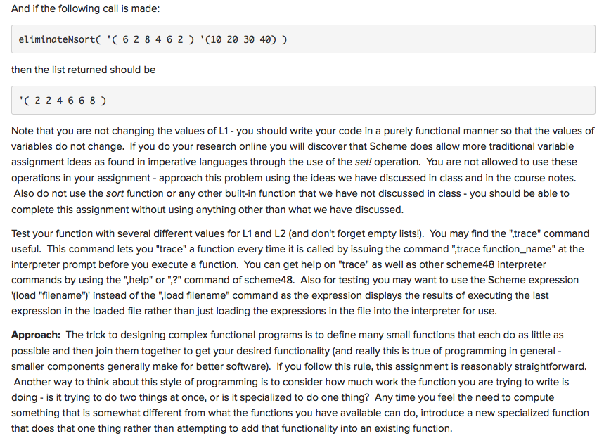 Goal: In this fourth programming assignment you will | Chegg.com