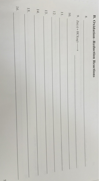 Solved 17 1 Point Oxidation Reduction Reactions Between Two Chegg Com