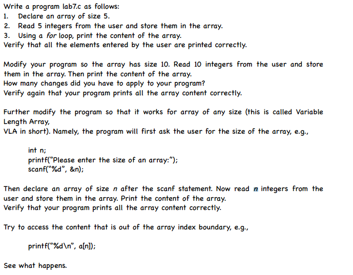 solved-write-a-program-iab7-c-as-follows-declare-an-array-chegg