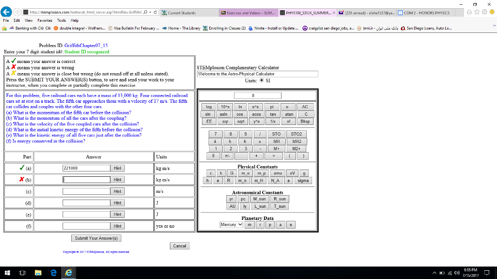 Solved h 1にGriffith( ρ !にGriffith〔ρ c Current