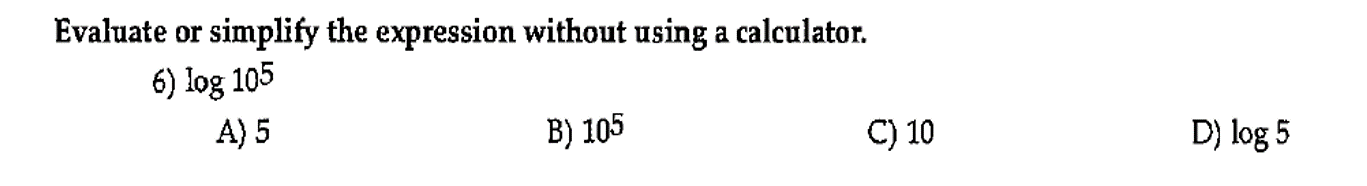 Solved Evaluate or simplify the expression without using a | Chegg.com