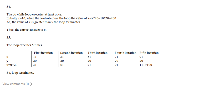 Solved Question 7 What is the output of the following | Chegg.com