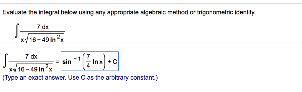 solved-evaluate-the-integral-below-using-any-appropriate-chegg