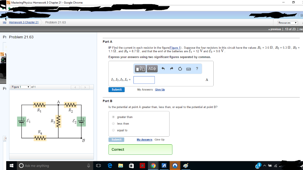 mastering physics homework 3 answers