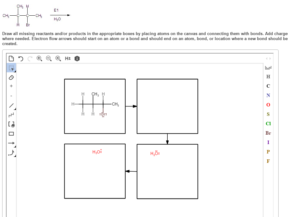 Solved Draw All Missing Reactants And/or Products In The | Chegg.com