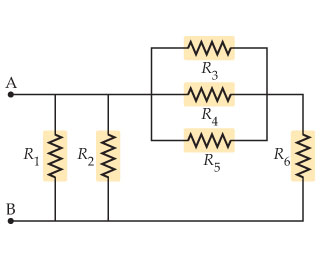 Solved Find The Equivalent Resistance Between Points A And B | Chegg.com