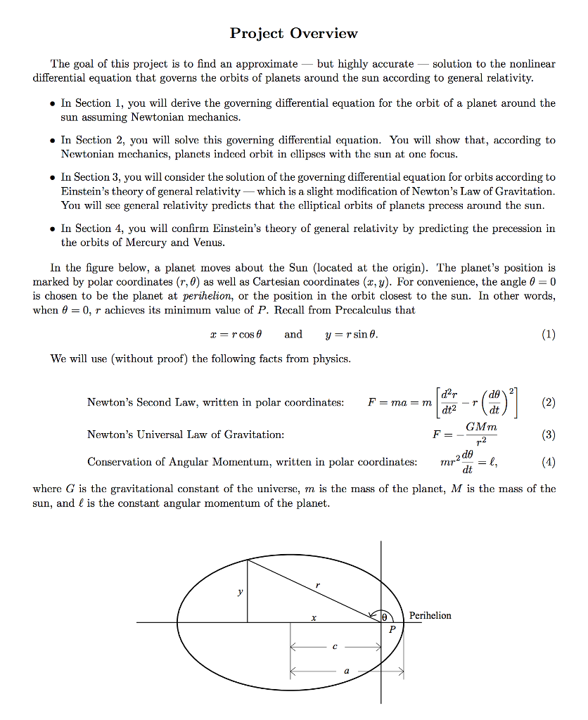 Solved on 1 Governing Differential Equation under Newtonian | Chegg.com