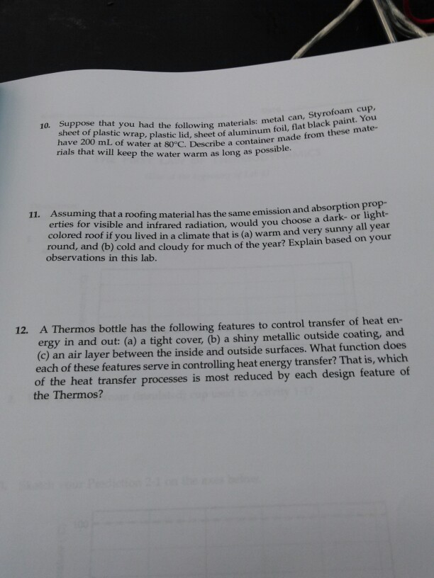 Solved Can someone answer these for my Physics lab