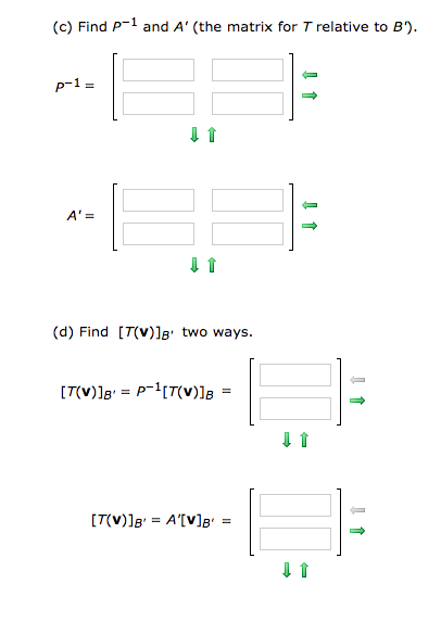 Solved Let B = {(1, 2), (-1,-1)) And B' = {(-4, 1), (0,2)} | Chegg.com