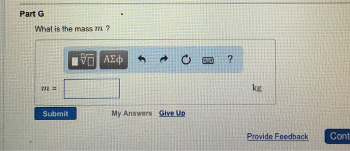 Solved Problem 11.41 A mass m is attached to a spring of | Chegg.com