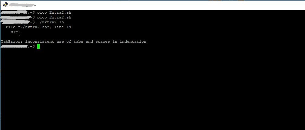 Solved GNU nano 2.5.3 File: Extra2.sh # ! /usr/bin/python3 # | Chegg.com