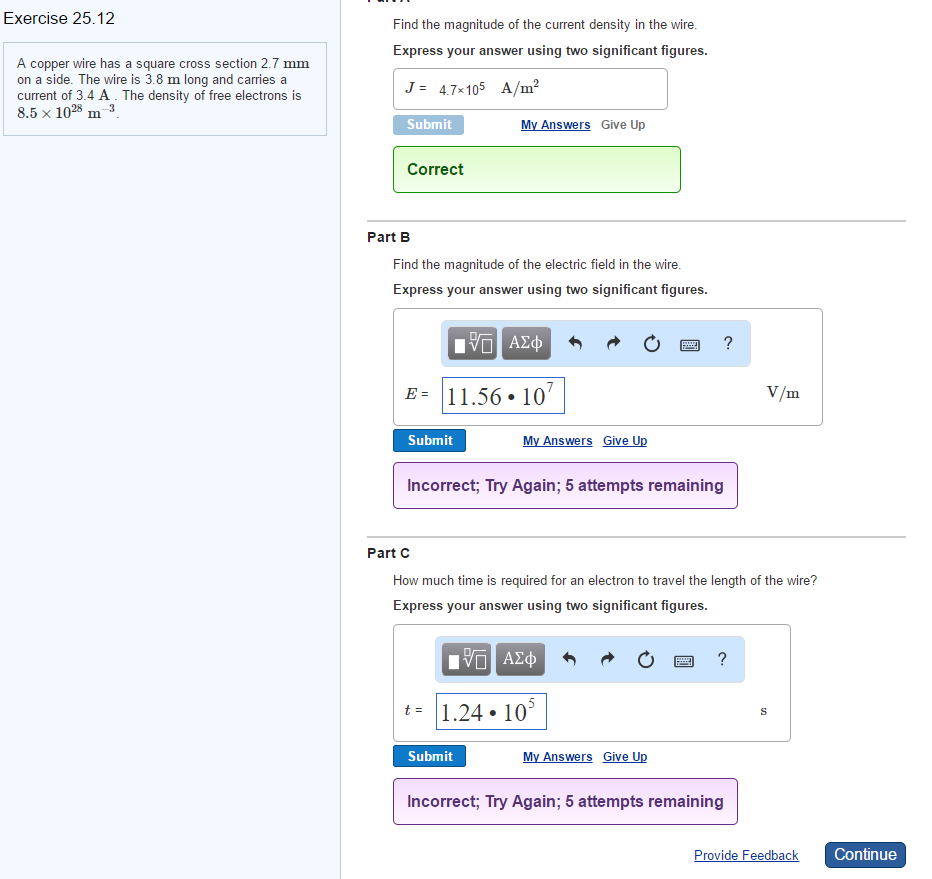 Solved A copper wire has a square cross section 2.7 mm on a