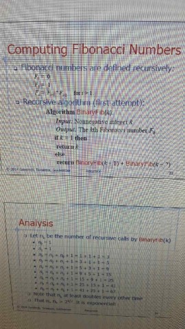 A Better Fibonacci Algorithm Use linear recursion | Chegg.com