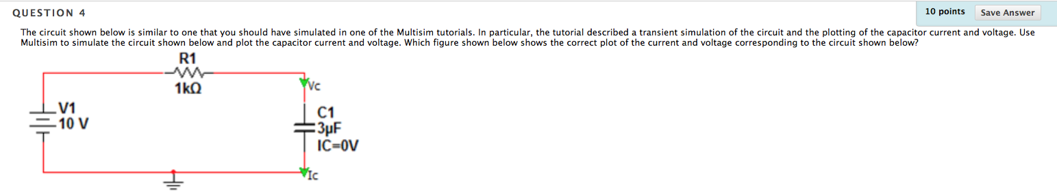 Solved The switch in the circuit shown below has been in | Chegg.com
