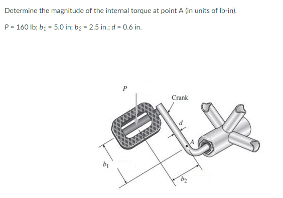 Solved Determine The Magnitude Of The Internal Torque At 0793