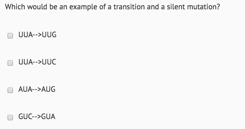 Solved Which would be an example of a transition and a | Chegg.com