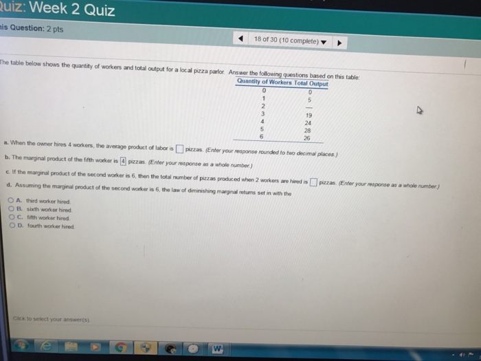 The Marginal Product Of Labor Is Quizlet slidesharetrick