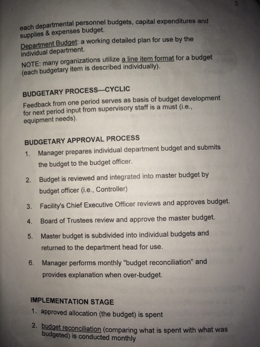 Creating a personal budget using microsoft excel chegg