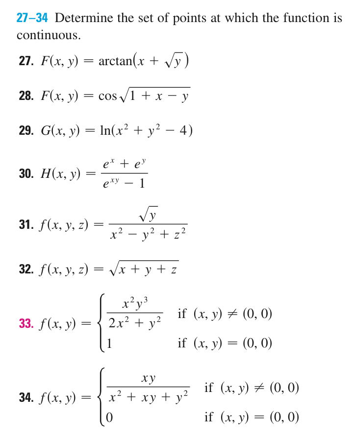 solved-27-34-determine-the-set-of-points-at-which-the-chegg