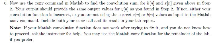Solved 1. Write a Matlab convolution function that generates | Chegg.com
